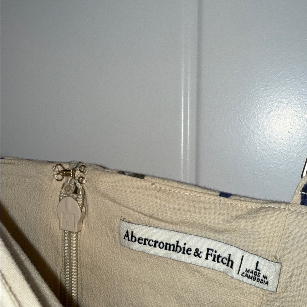 Abercrombie & Fitch Cream Nautical Sardine Dress - Picture 3 of 4